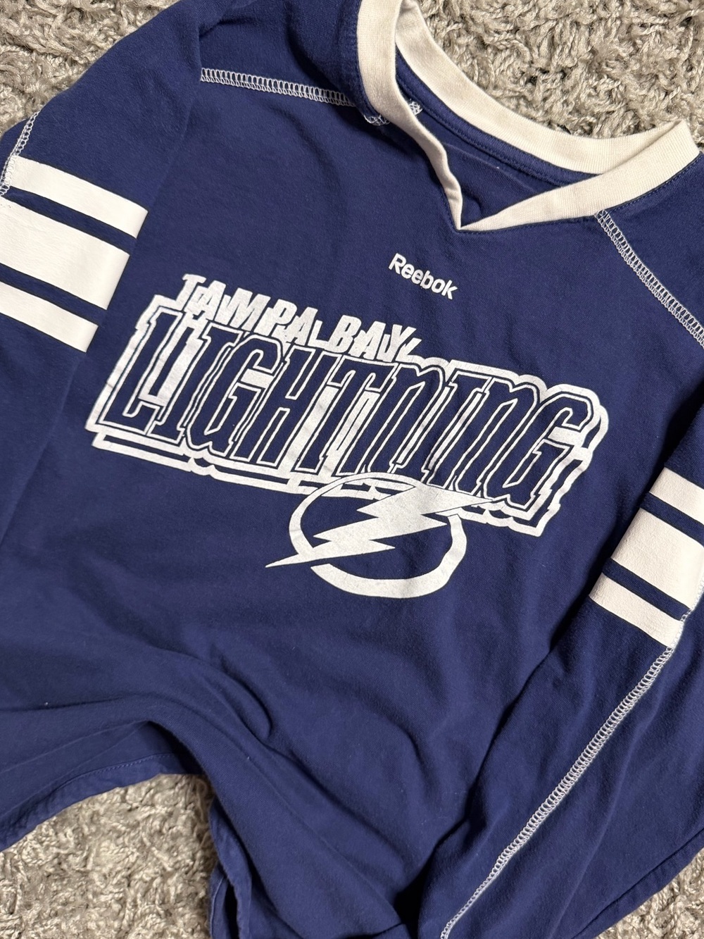 Reebok Tampa Bay Lightning Long Sleeve Shirt